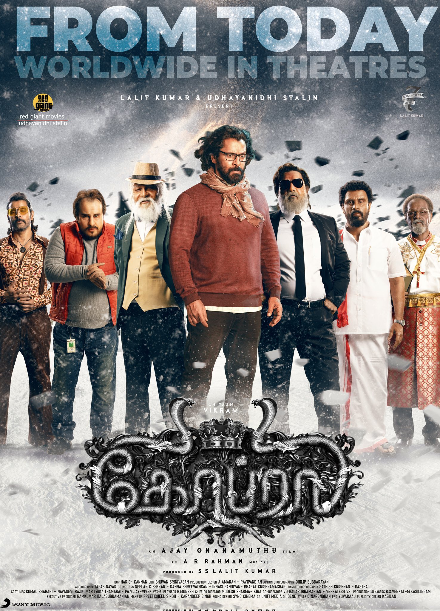 Cobra (2022) Tamil Proper 1080P Webrip Avc X264 Dd5 1 Esub -1Tmv