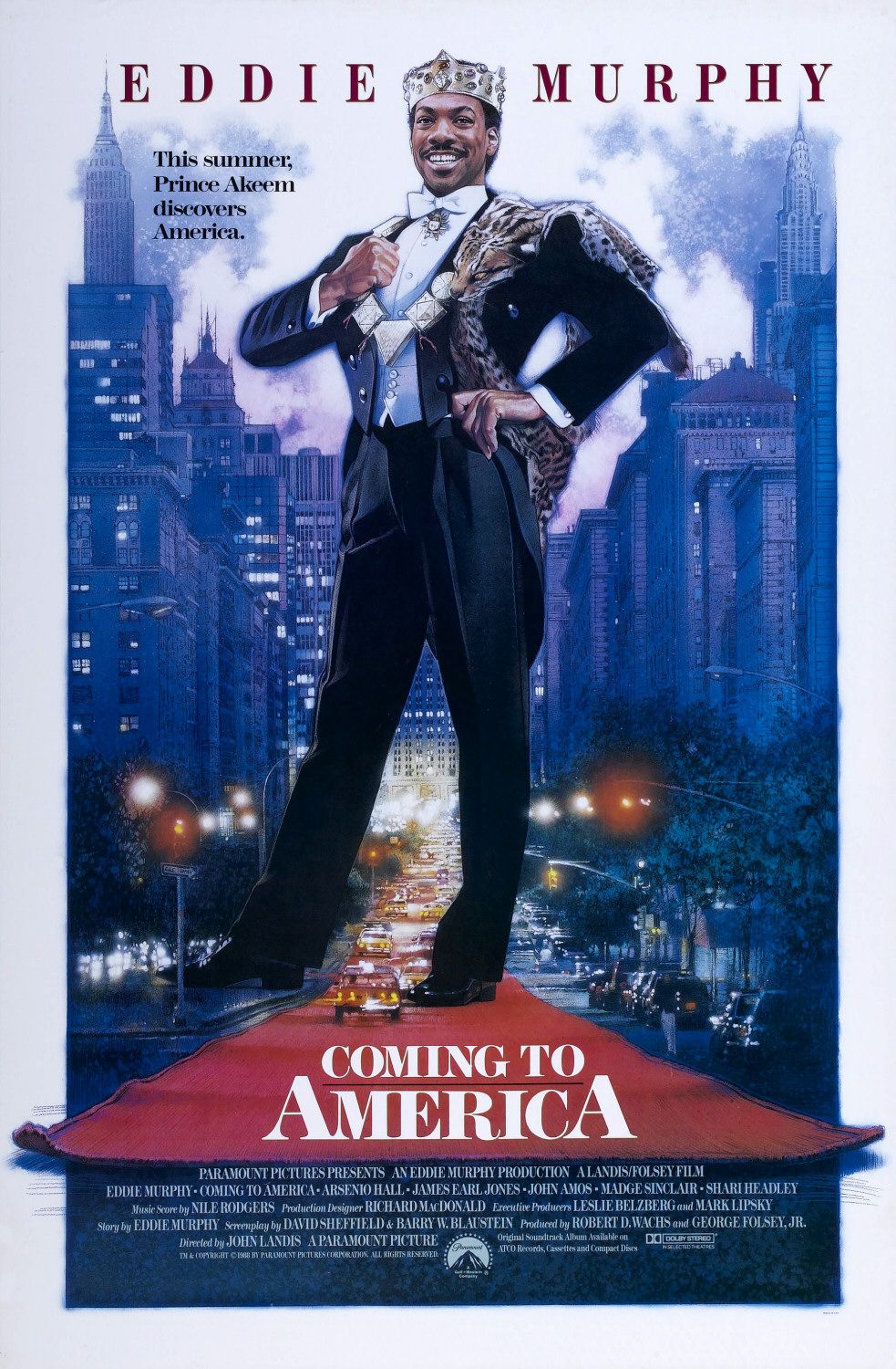 Coming To America (1988) Rem 720P Bluray X264 Msubs [Dual Audio][Hindi 5 1 English 5 1] -Mkvc