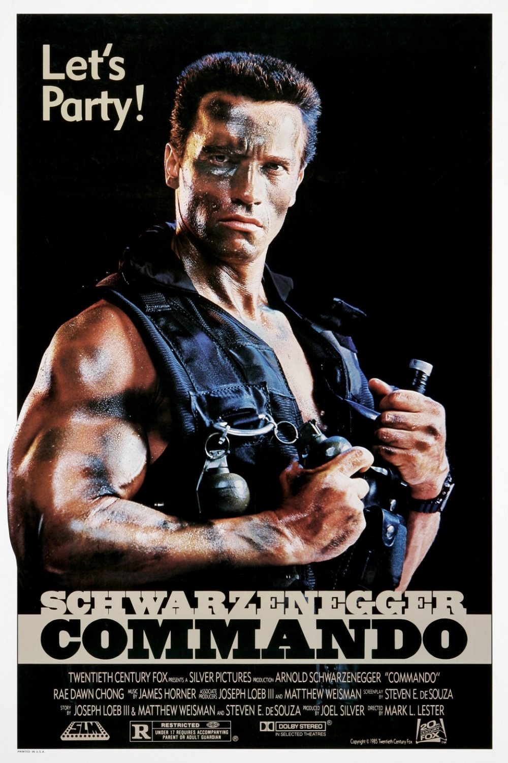 Commando (1985) Dc 1080P Bluray X265 Hevc Esub [Dual Audio][Hindi 2 0 English 5 1] -Mkvc