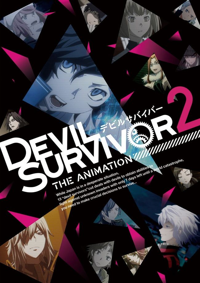 [Commie] Devil Survivor 2 The Animation - 01V2 [1Dbcf6Ad]