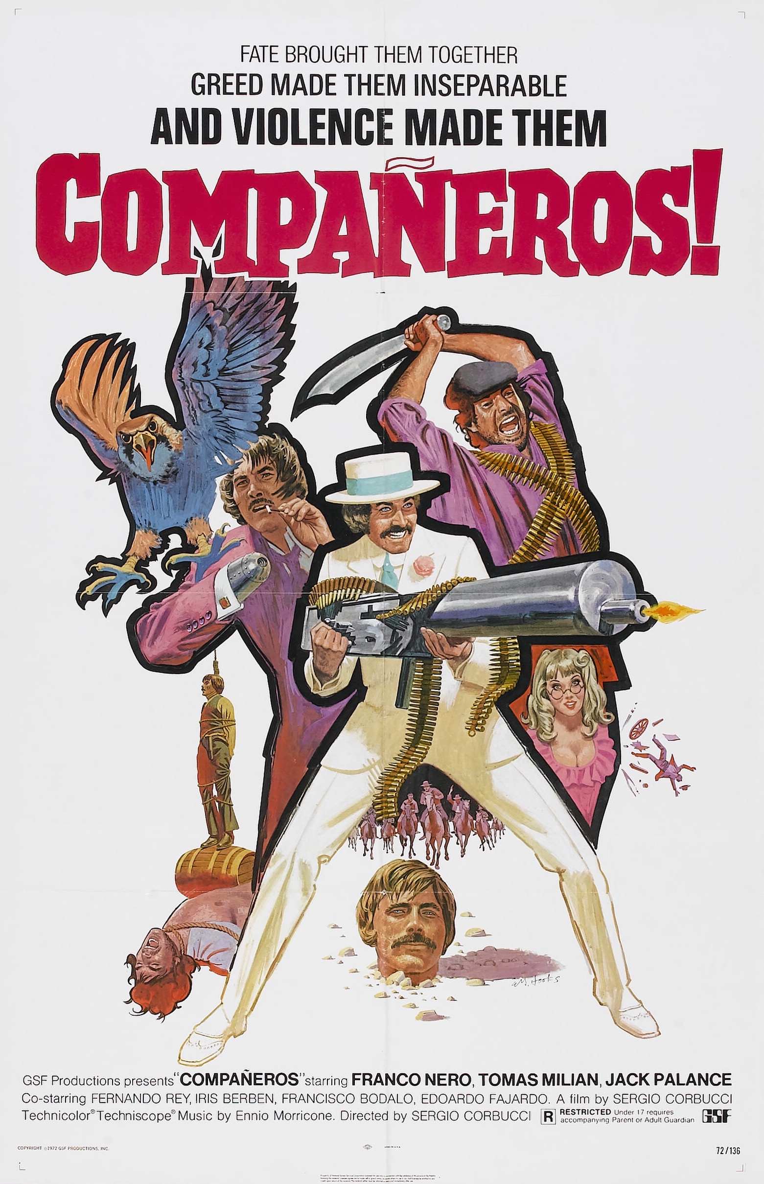 Companeros 1970 Italian 720P Bluray H264 Aac-Vxt