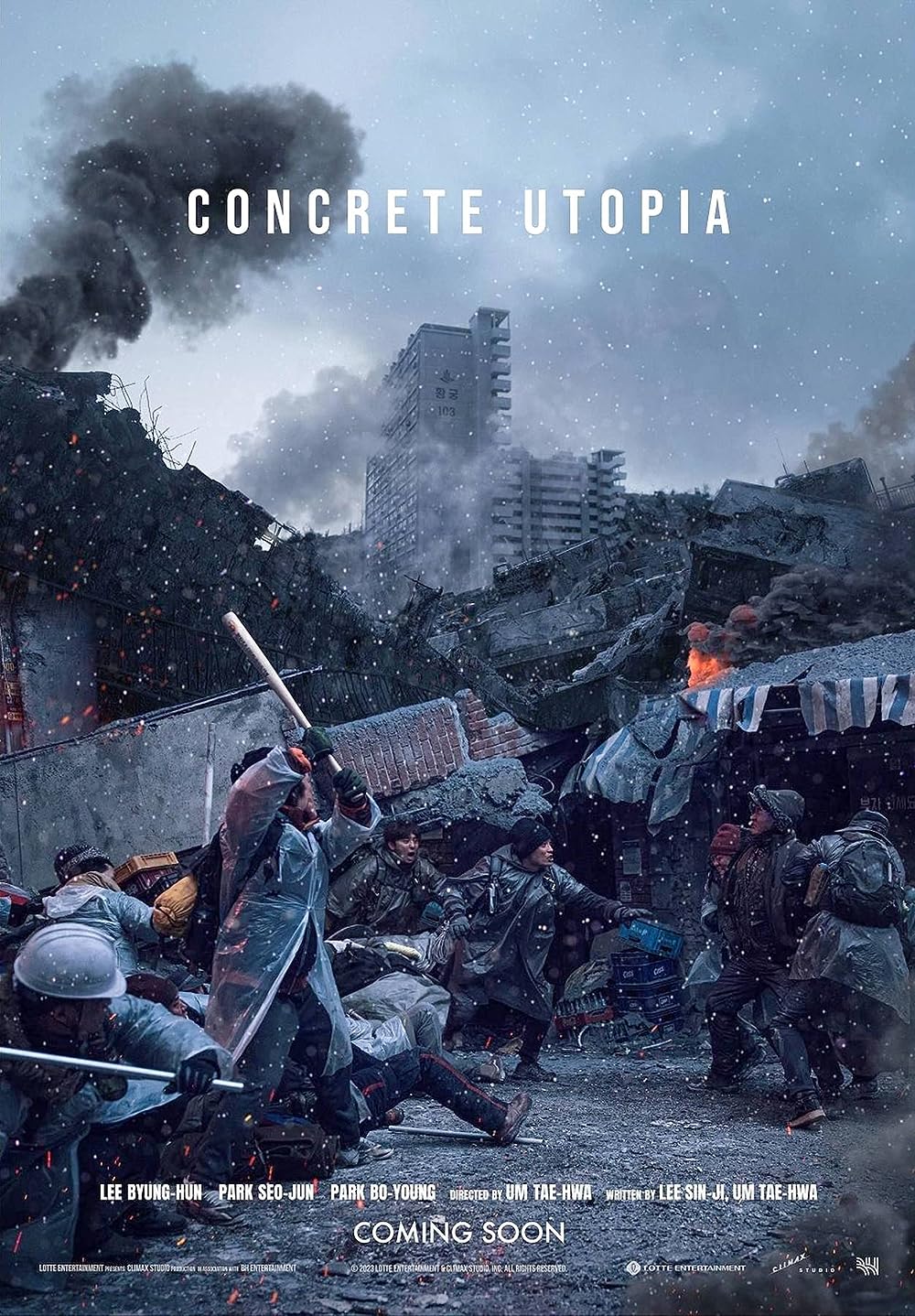 Concrete Utopia (2023) 1080P Bluray X265 Hevc Msubs [Dual Audio][Hindi 5 1 Korean 5 1] -Mkvc
