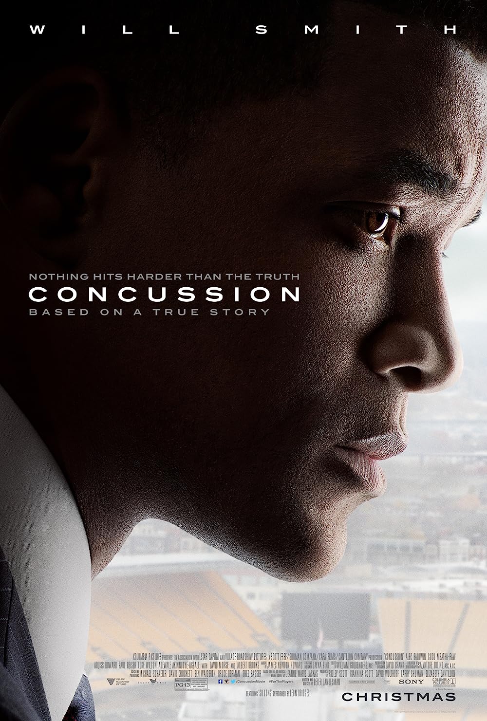 Concussion (2015) 1080P Bluray X265 Hevc Esub [Dual Audio][Hindi 5 1 English 5 1] -Mkvc