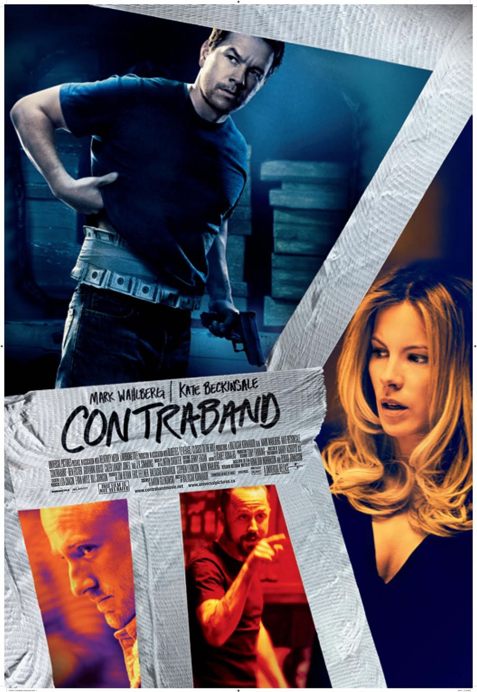 Contraband (2012) 720P Bluray X264 Esub [Dual Audio][Hindi 5 1 English 5 1] - Mkvc