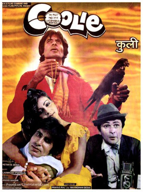 Coolie (1983) Hindi 1080P Amzn Webrip X264 Dd2 0 Esub - Mkvcinemas