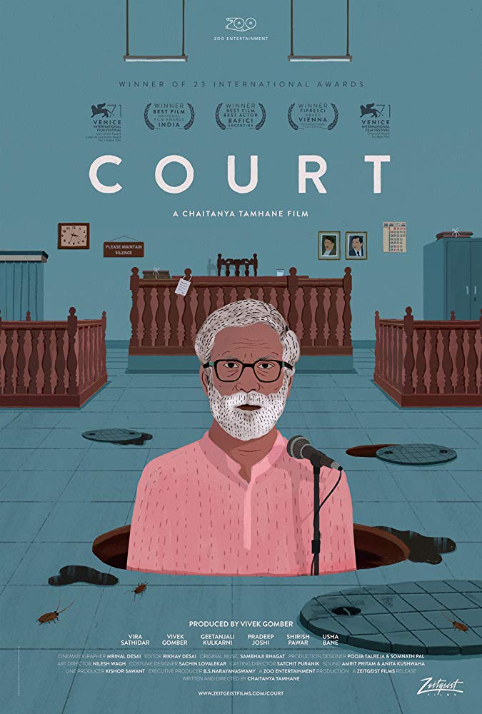Court (2014) Hindi 1080P Bluray X265 Hevc Aac 5 1 Esub -Natty