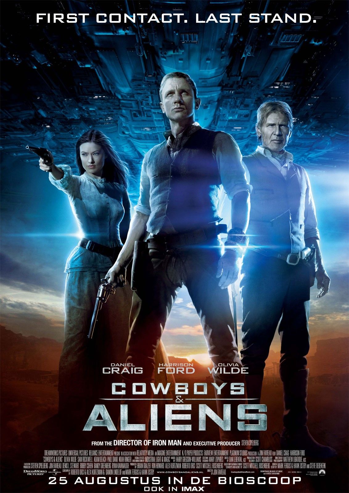 Cowboys And Aliens (2011) Extended Dc 1080P Bluray X265 Hevc Esub [Dual Audio][Hindi 5 1 English 5 1] -Tbdoc