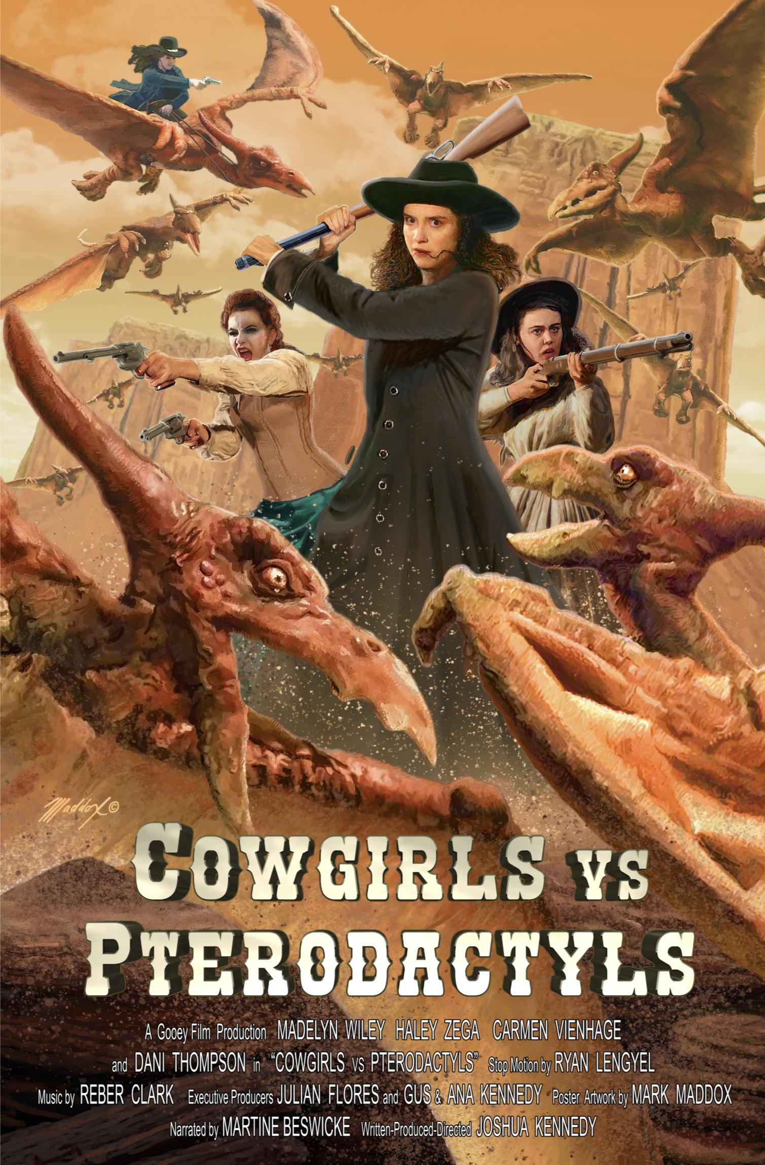 Cowgirls Vs Pterodactyls 2021 720P Webrip 800Mb X264-Galaxyrg