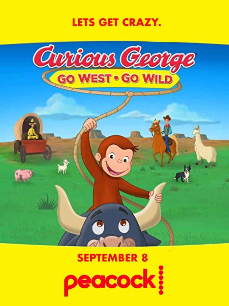 Curious George Go West Go Wild 2020 720P Webrip 800Mb X264-Galaxyrg