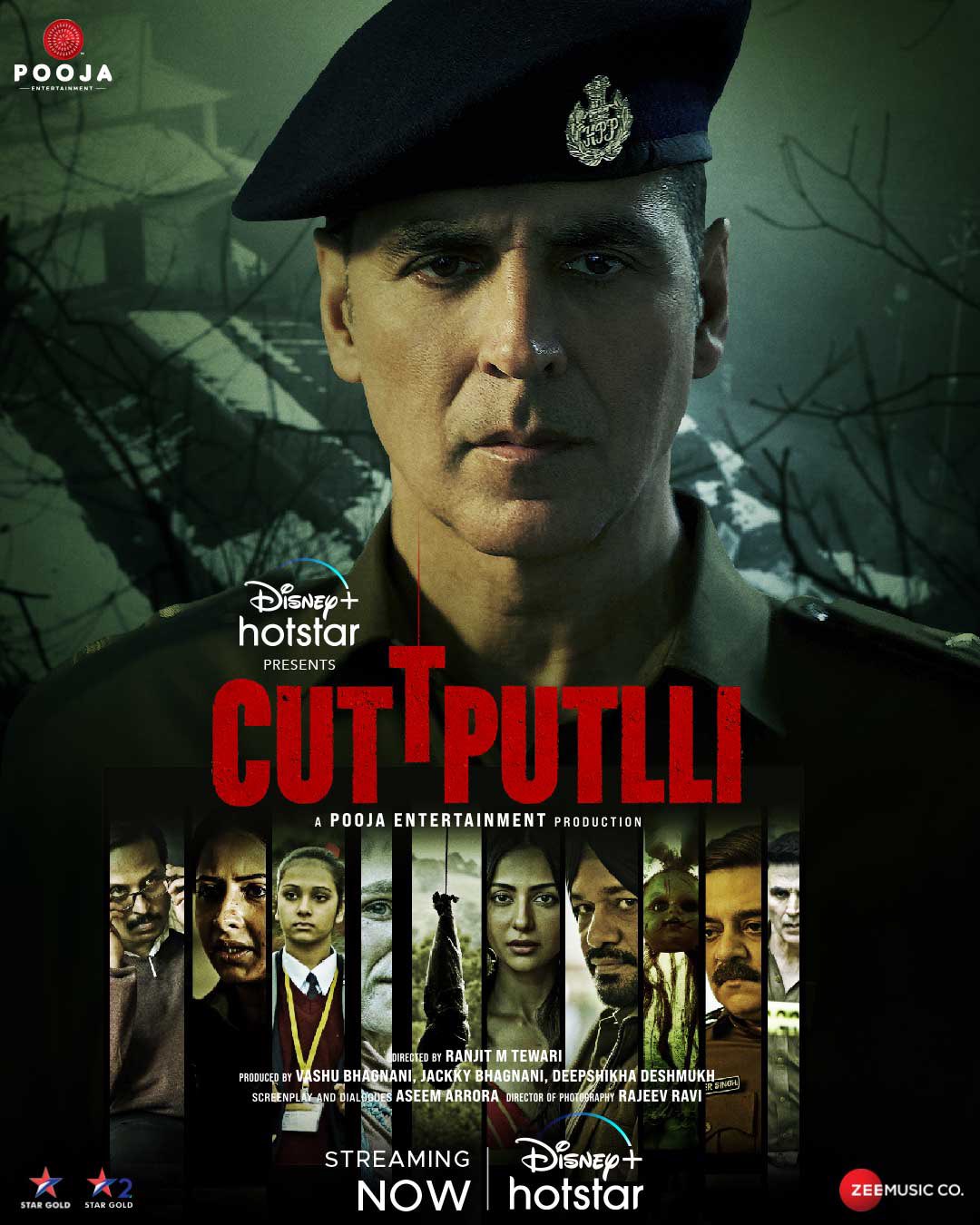 Cuttputlli (2022) Hindi 1080P Hotstar Webrip X264 Dd5 1 Esub - Mkvcinemas