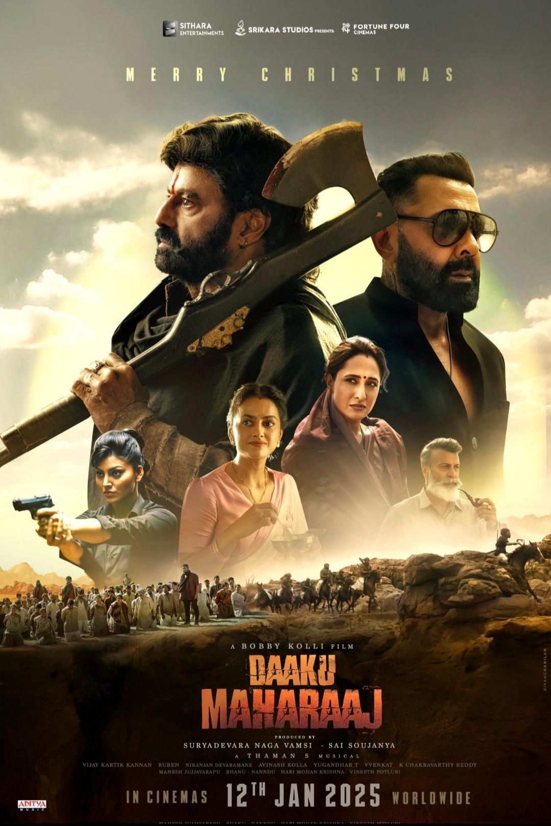 Daaku Maharaaj (2025) Uncut 1080P Webrip X264 Esub [Dual Audio][Hindi 5 1 Telugu 5 1] -Mkvc