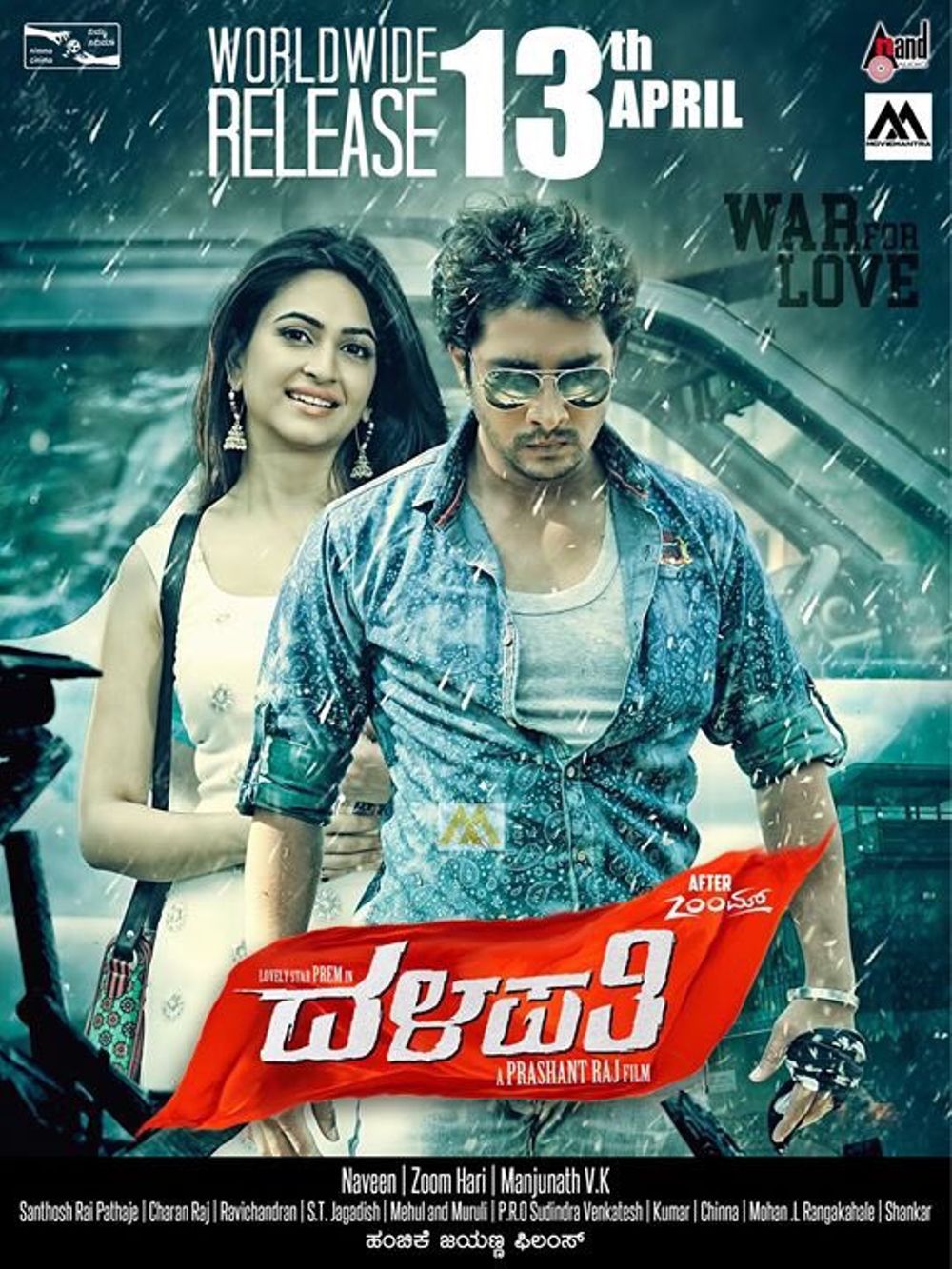 Dalapathi (2018) 720P Hdtvrip X264 [Dual Audio][Hindi Dd2 0 Kannada]