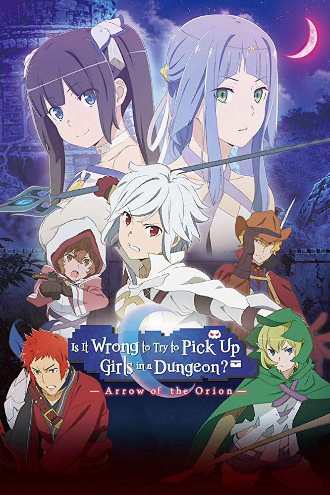 Danmachi Movie-Arrow Of The Orion (2019) Japanese 720P Webrip X265 Hevc Esub [Marshall]