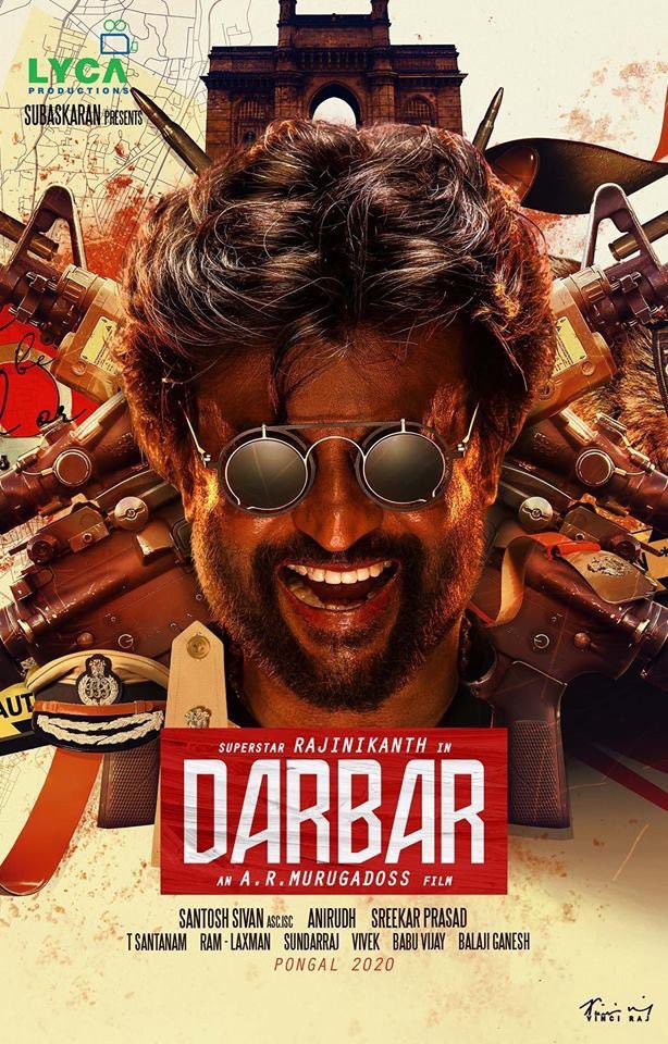Darbar (2020) Uncut 1080P Amzn Webrip X264 Esub [Dual Audio][Hindi 5 1 Tamil 5 1] -Dmv