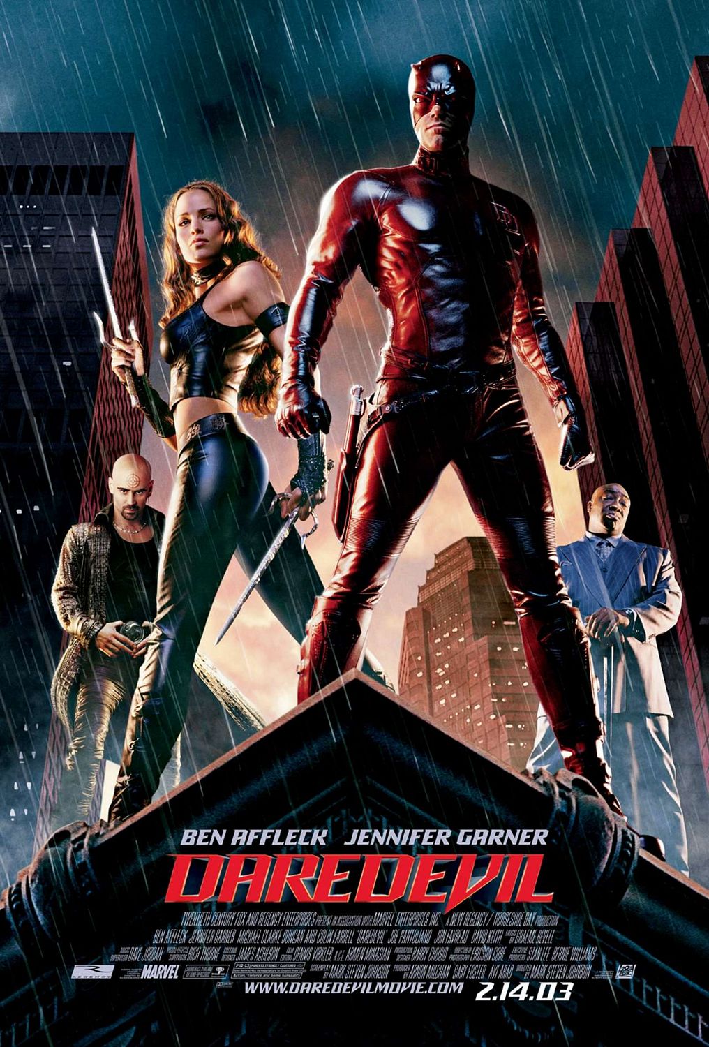Daredevil (2003) Dc 1080P Bluray X265 Hevc Esub [Dual Audio][Hindi 5 1 English 5 1] -Msmod