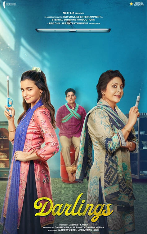 Darlings (2022) Hindi 720P Nf Webrip X264 Aac 5 1 Esub - Mkvcinemas