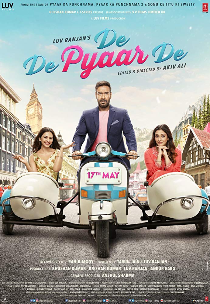 De De Pyaar De (2019) Hindi 1080P Webrip X264 Aac - Telly