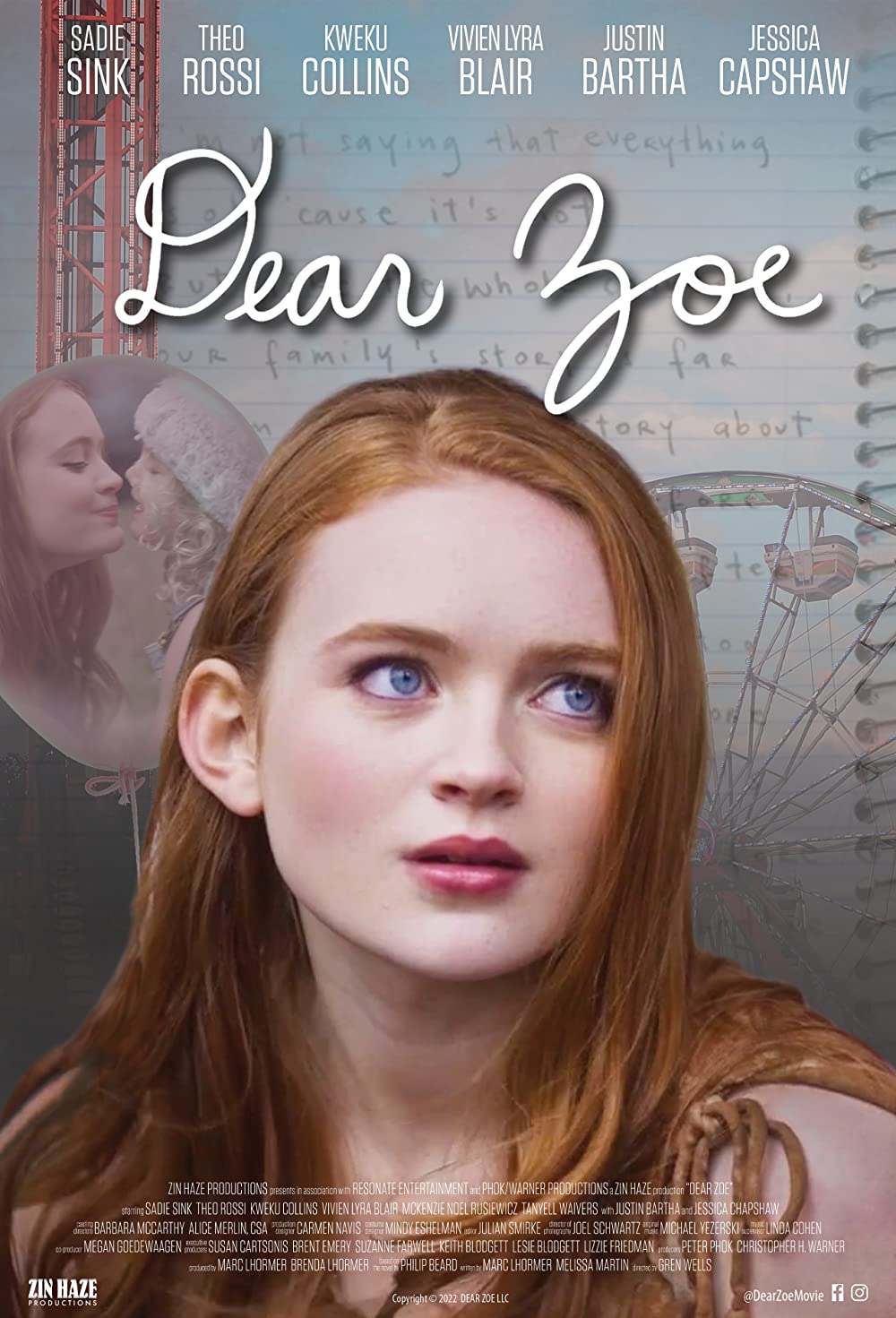 Dear Zoe 2022 720P Bluray 800Mb X264-Galaxyrg