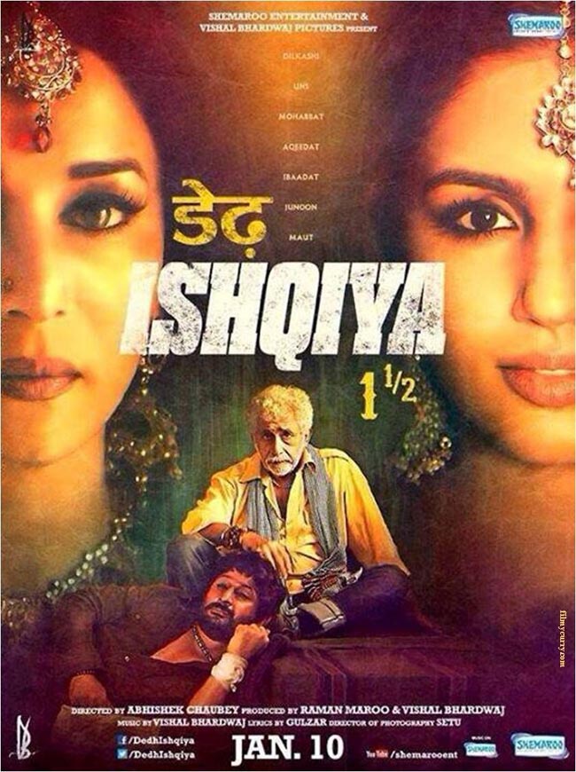 Dedh Ishqiya (2014) Hindi 1080P Bluray X264 Dd5 1 X264 Msubs - Mkvcinemas