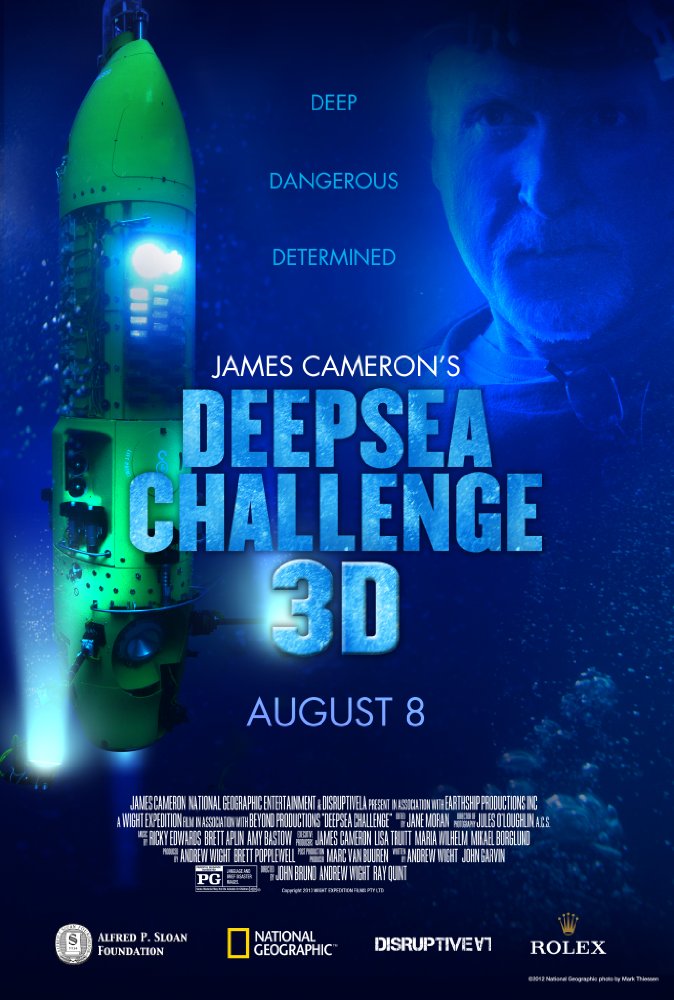 Deepsea Challenge 3D (2014) Bluray 720P 600Mb Ganool Ag
