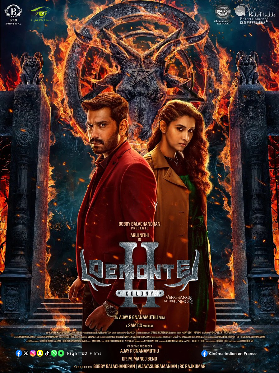 Demonte Colony 2 (2024) Uncut 1080P Webrip X265 Hevc Esub [Dual Audio][Hindi 5 1 Tamil 5 1] -Hdhub