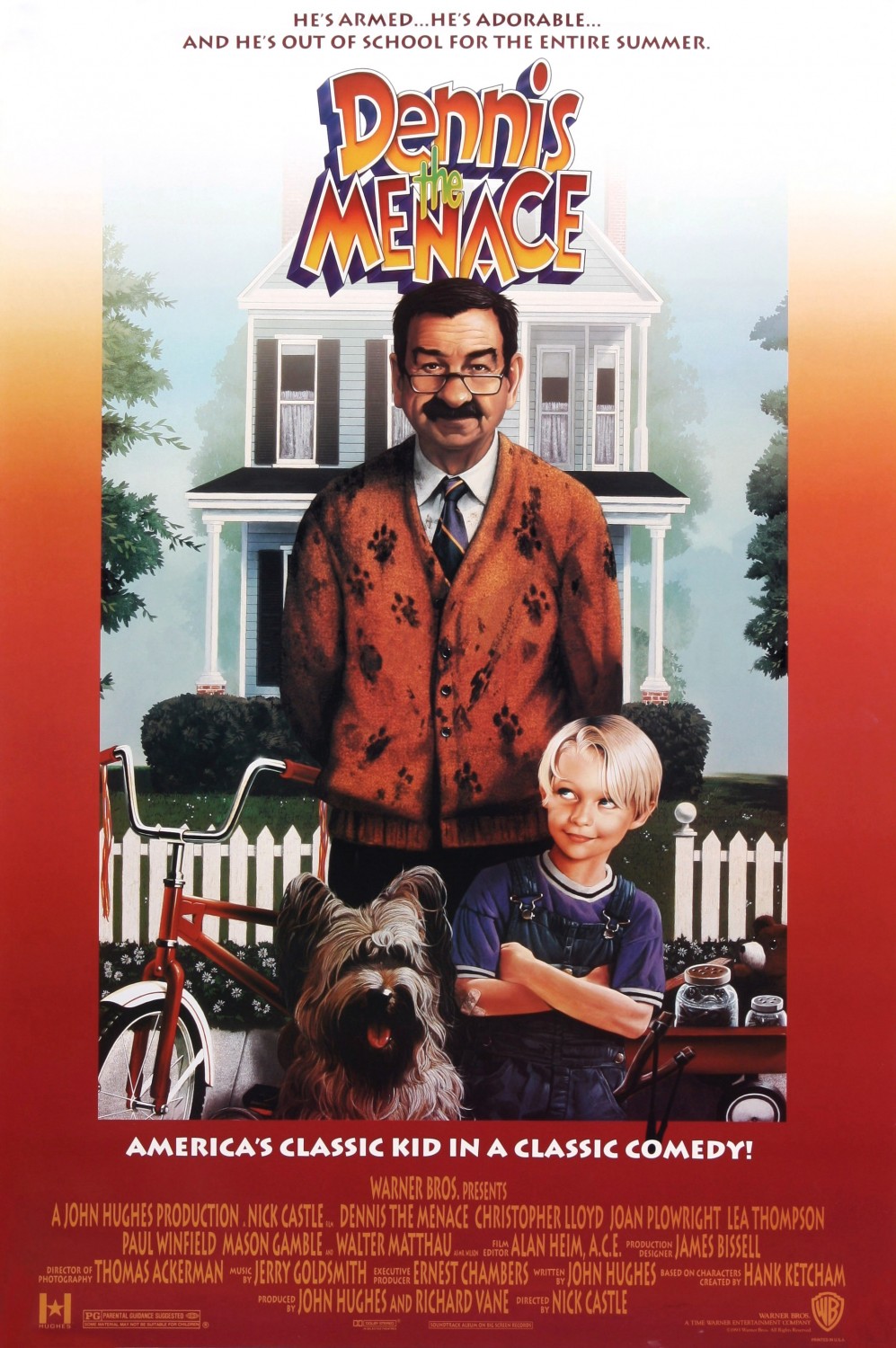 Dennis The Menace (1993) 720P Amzn-Web X264 Esub [Dual Audio][Hindi 2 0 English 2 0] -Mkvc
