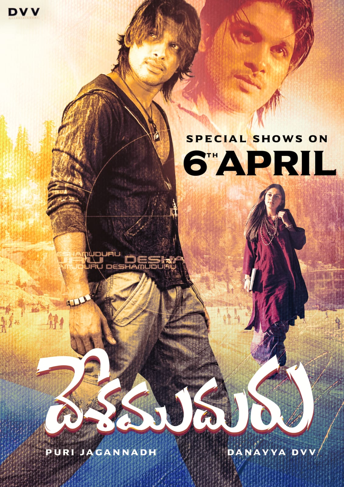 Desamuduru (2007) Uncut 1080P Webrip X264 Esub [Dual Audio][Hindi 2 0 Telugu 2 0] -Dmv