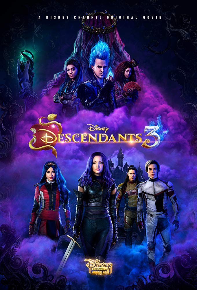 Descendants 3 (2019) 720P Webrip X264 Esub [Dual Audio][Hindi 2 0 English 5 1] - Mkvc