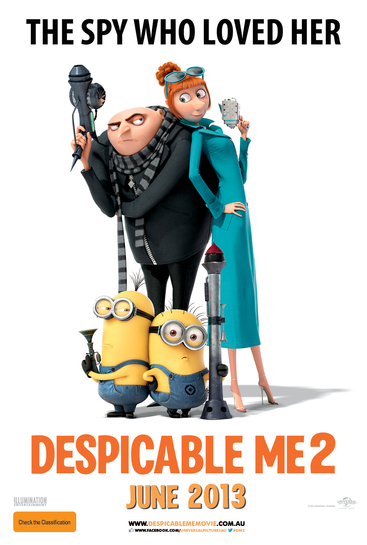 Despicable Me 2 (2013) 1080P Bluray X265 Hevc Esub [Dual Audio][Hindi 5 1 English 5 1] -Msheist