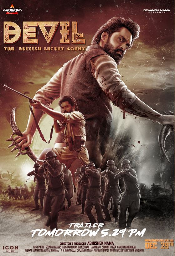 Devil (2023) Telugu 1080P Amzn Webrip X265 Hevc 10Bit Dd5 1 Esub -1Tmv