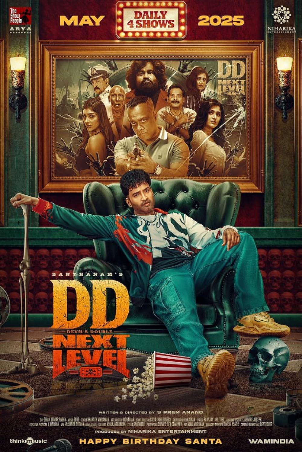 Devils Double Next Level (2025) Uncut 1080P Webrip X265 Hevc Esub [Dual Audio][Hindi 5 1 Tamil 2 0] -Hdhub