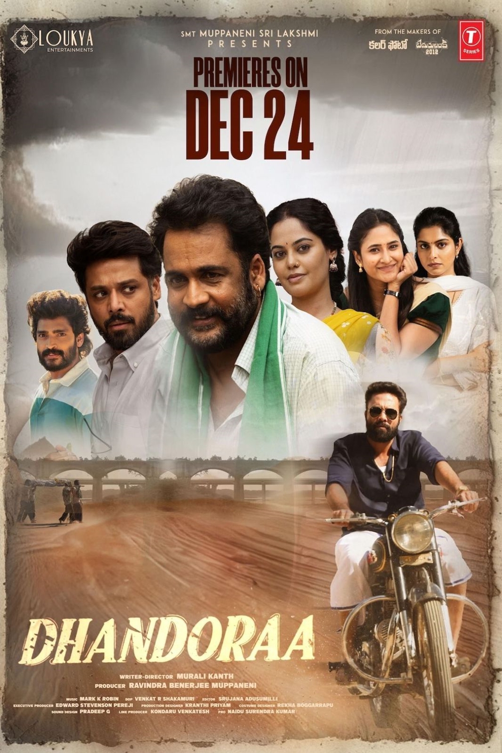 Dhandoraa (2025) Uncut 1080P Webrip X265 Hevc Esub [Dual Audio][Hindi 5 1 Telugu 5 1] -Hdhub