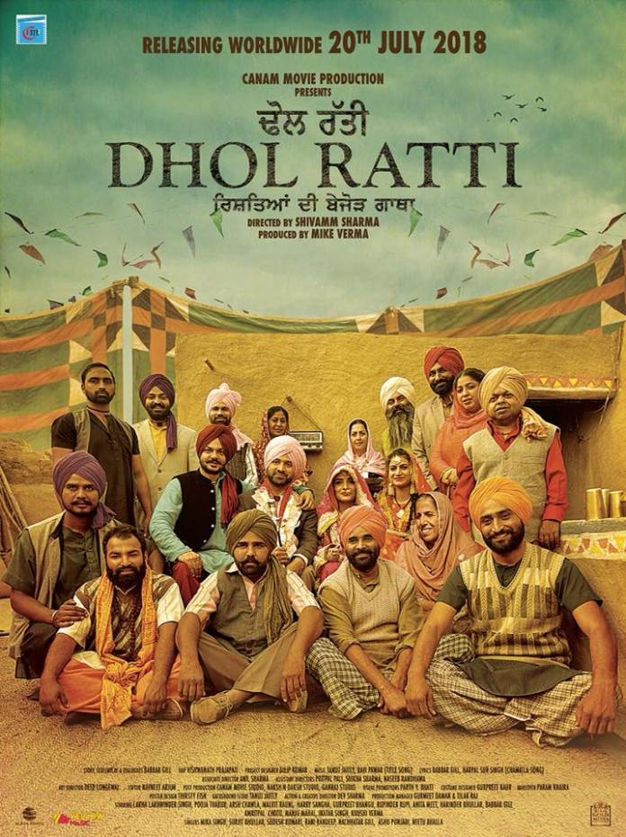 Dhol Ratti (2018) Punjabi 720P Hdrip X264 Aac Esubs - Downloadhub
