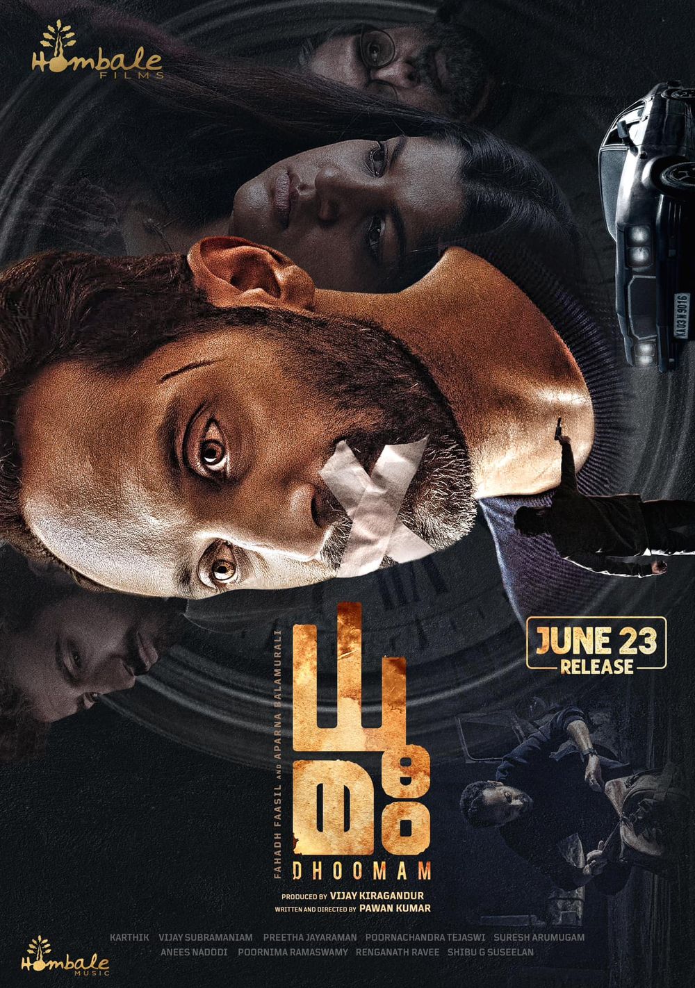 Dhoomam (2023) Uncut 1080P It Webrip X264 Esub [Dual Audio][Hindi 5 1 Malayalam 5 1] -Dmv