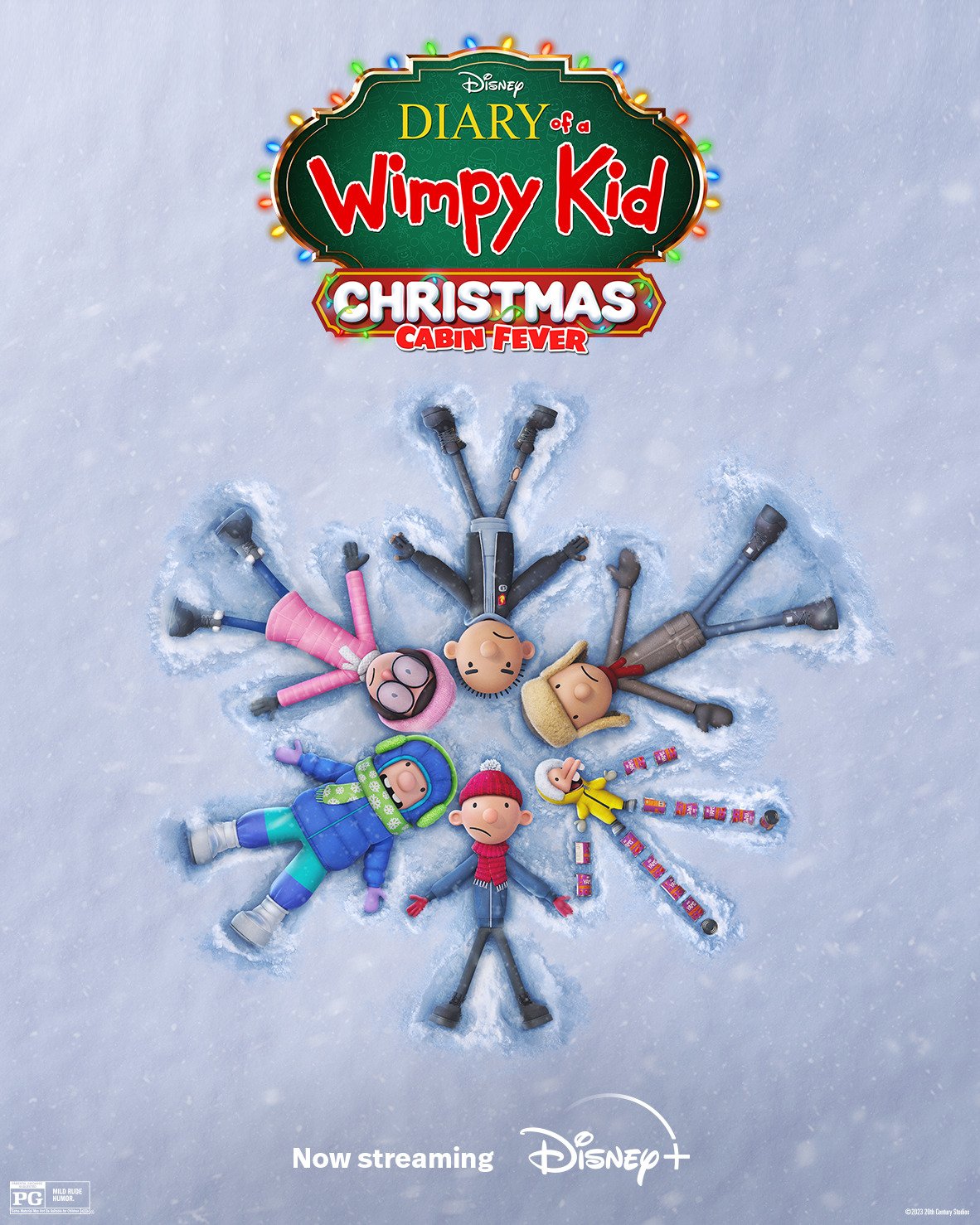 Diary Of A Wimpy Kid Christmas Cabin Fever 2023 720P Webrip X264 Msubs-Msmod