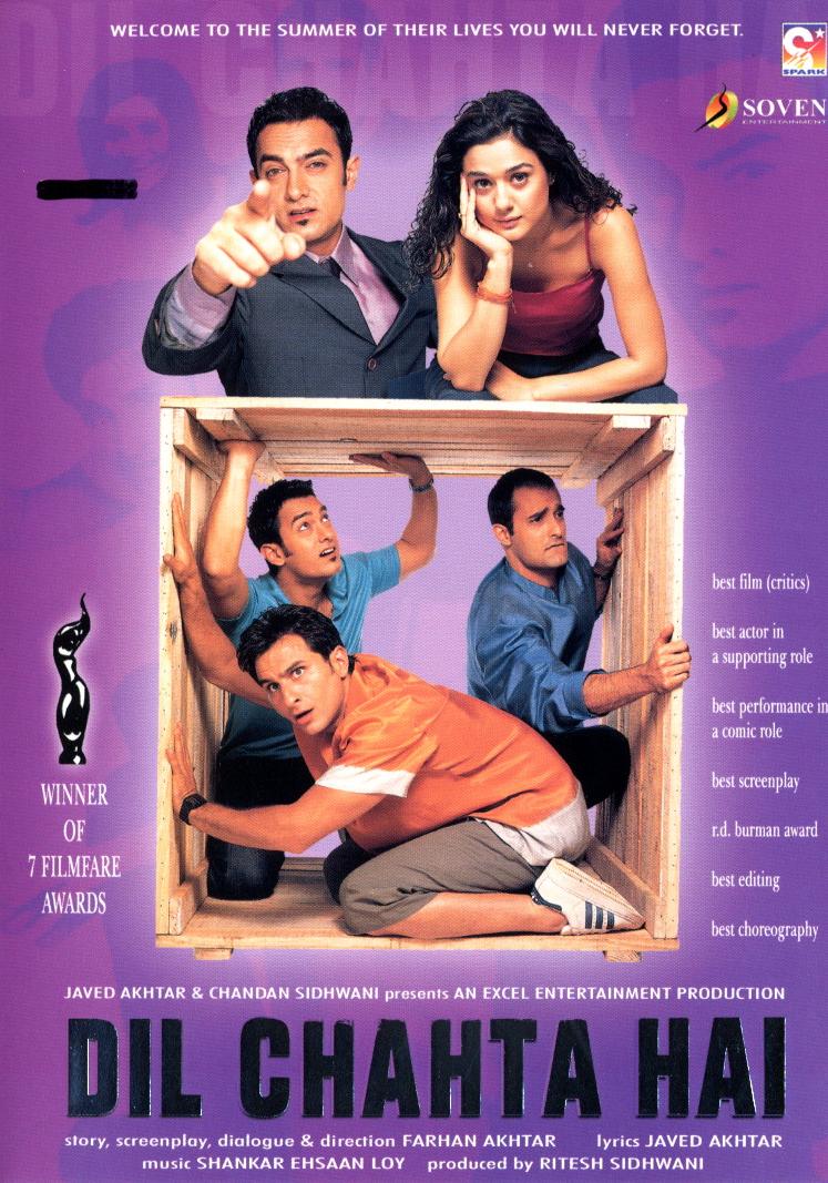 Dil Chahta Hai (2001) Hindi 1080P Bluray X264 Dd5 1 Esub - Mkvcinemas