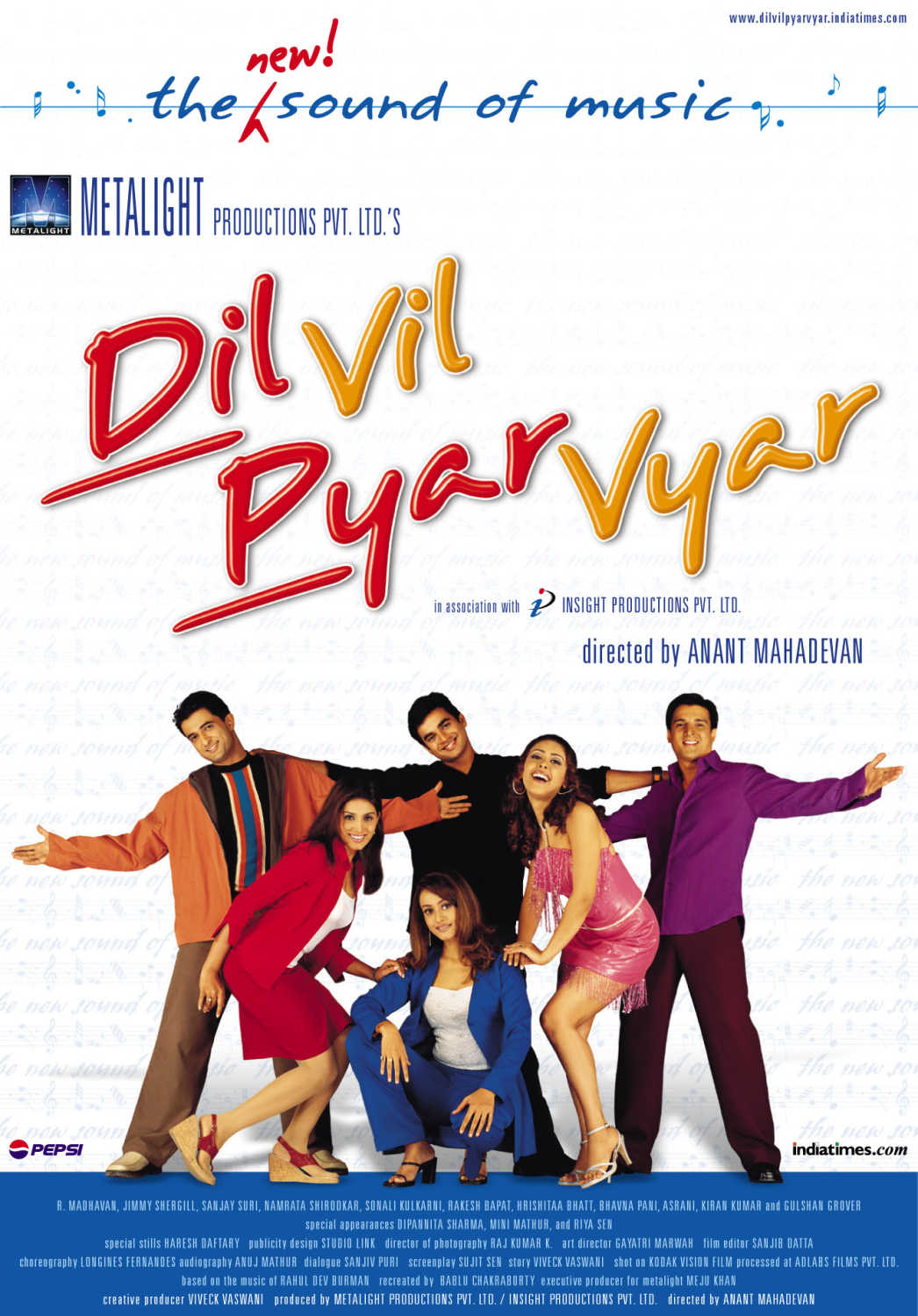 Dil Vil Pyar Vyar (2002) Hindi 1080P Webrip X264 Dd5 1 Esub - Mkvcinemas