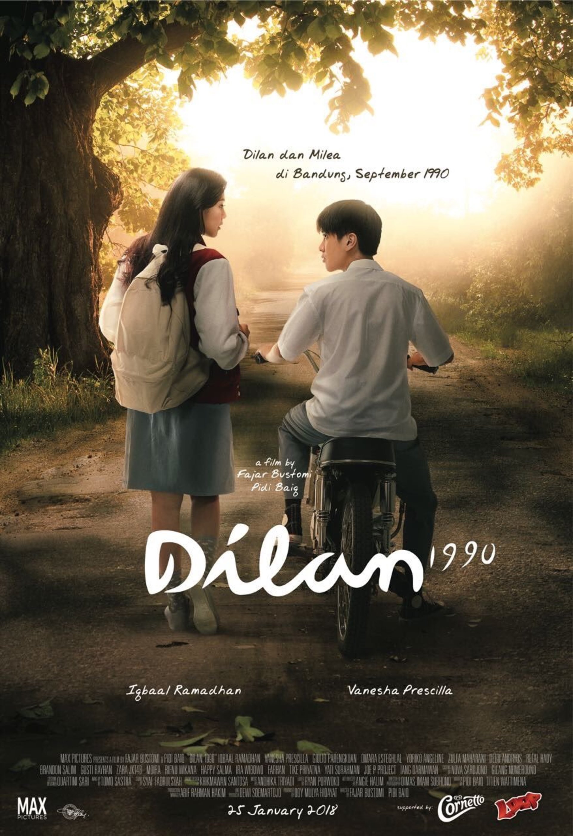 Dilan 1990 (2018) Indonesian 720P Nf Web-Dl X264 Msubs-Pahe