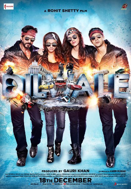 Dilwale (2015) Hindi 1080P Bluray X264 Dd5 1 Esub - Mkvcinemas