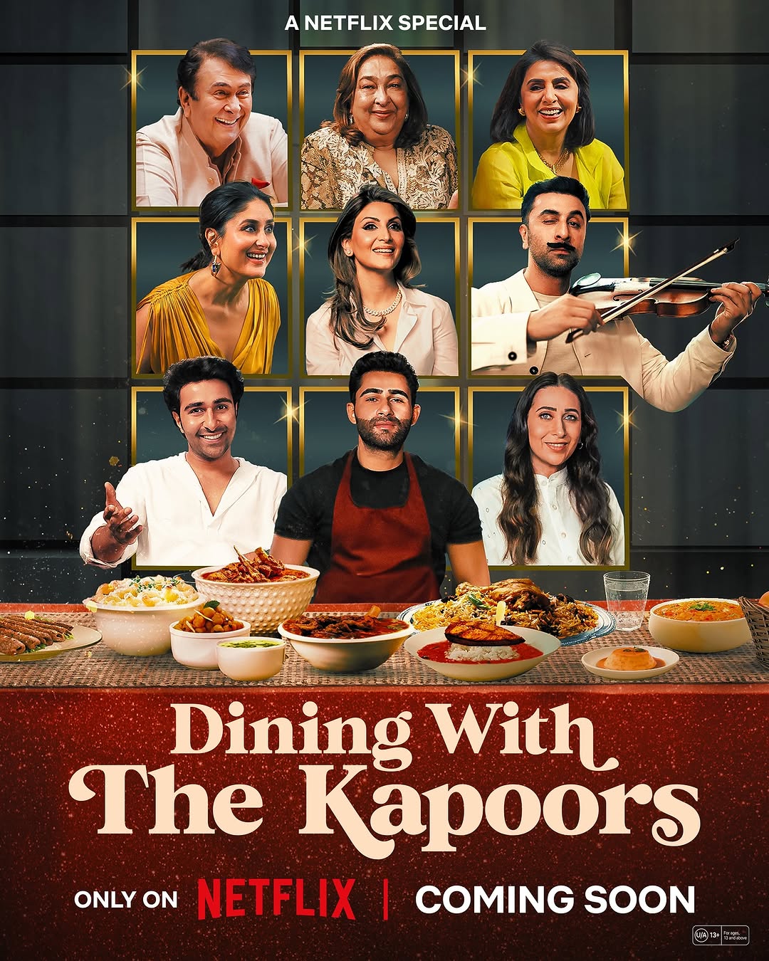 Dining With The Kapoors S01E01 Hindi 1080P Nf Webrip X264 Dd5 1 Esub - Ssrm
