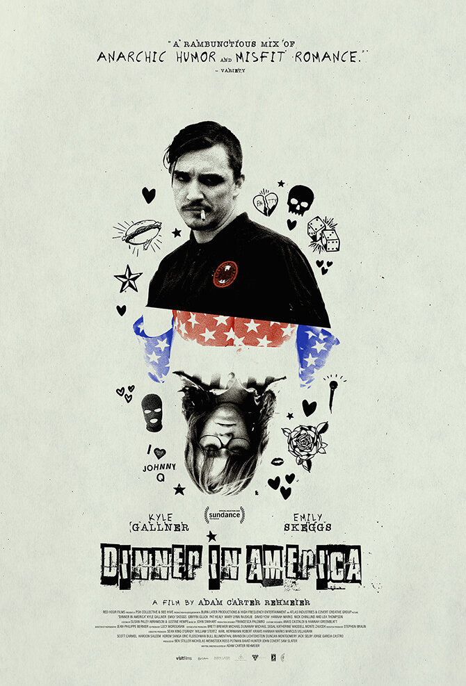 Dinner In America 2020 720P Bluray 800Mb X264-Galaxyrg