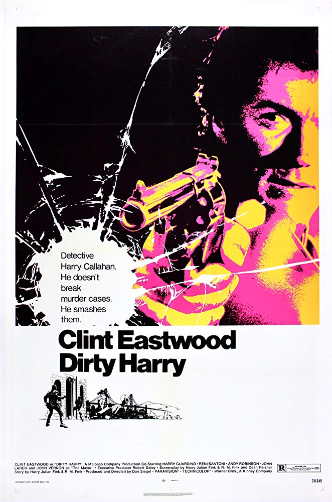 Dirty Harry (1971) 720P Bluray X264 Esub [Dual Audio][Hindi 2 0 English 2 0] -Msmod