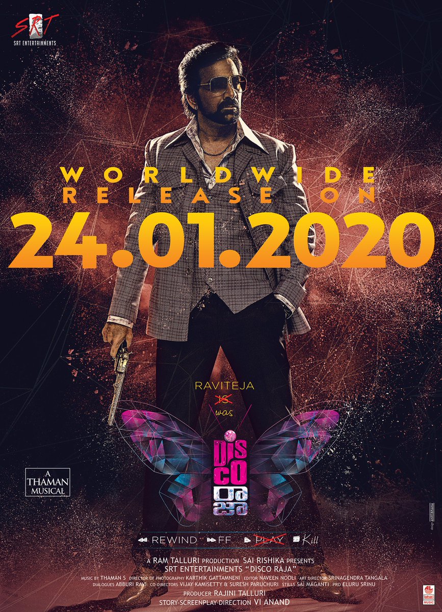 Disco Raja (2020) Telugu 720P Webrip X264 Dd5 1 Esub -Maze