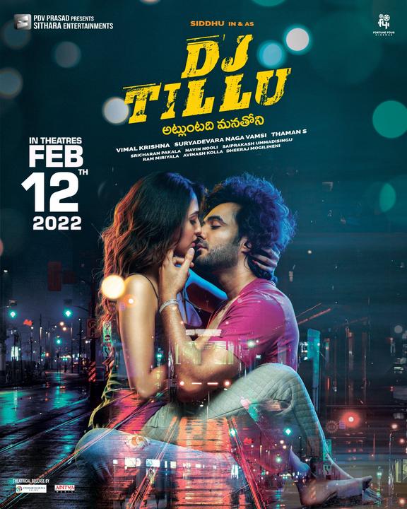 Dj Tillu (2022) Uncut 1080P Webrip X265 Hevc Esub [Dual Audio][Hindi 5 1 Telugu 5 1] -Dmv