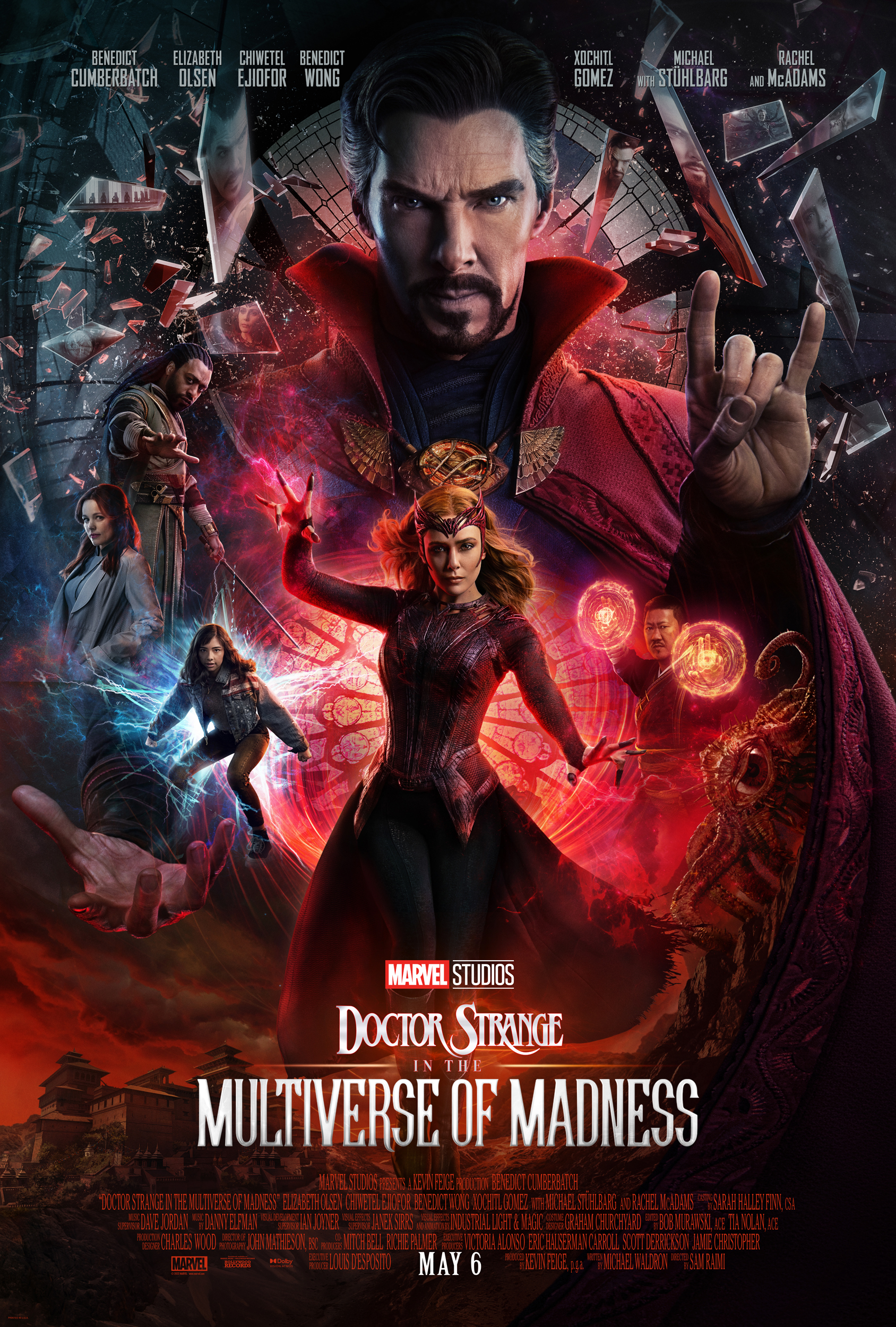 Doctor Strange In The Multiverse Of Madness (2022) Imax 1080P Dsnp-Web X265 Hevc 10Bit Aac 5 1 Msubs-Psa