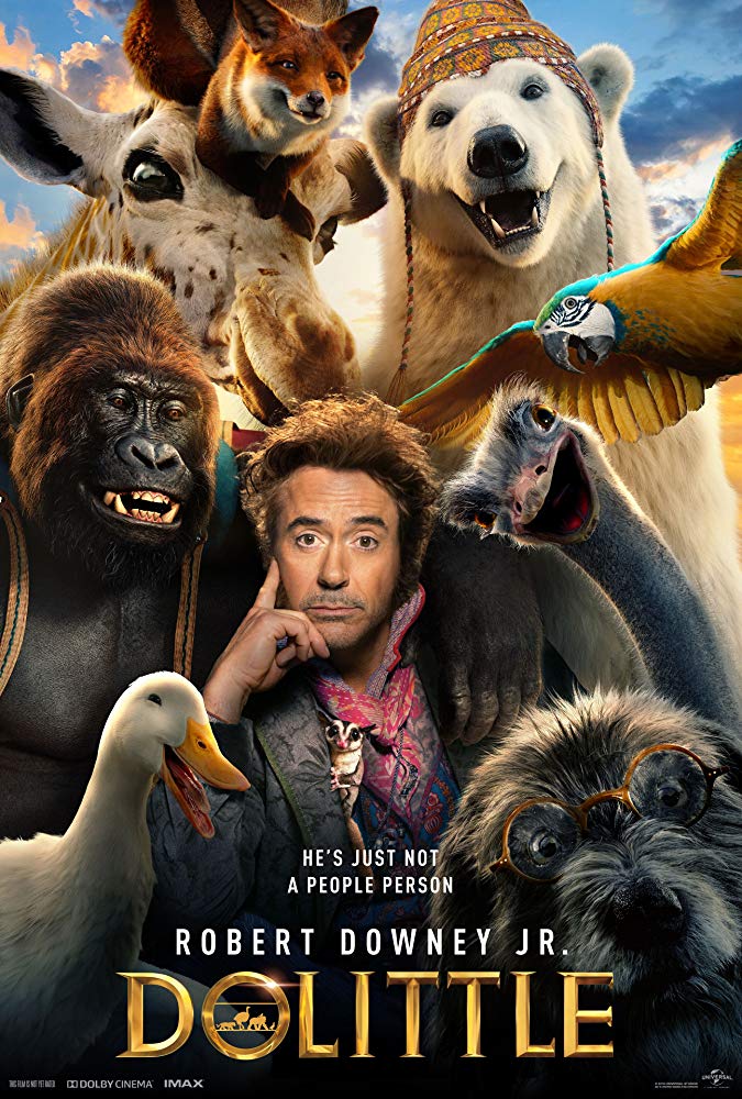 Dolittle (2020) 720P Bluray X264 Esub [Dual Audio][Hindi 5 1 English 5 1] - Mkvc