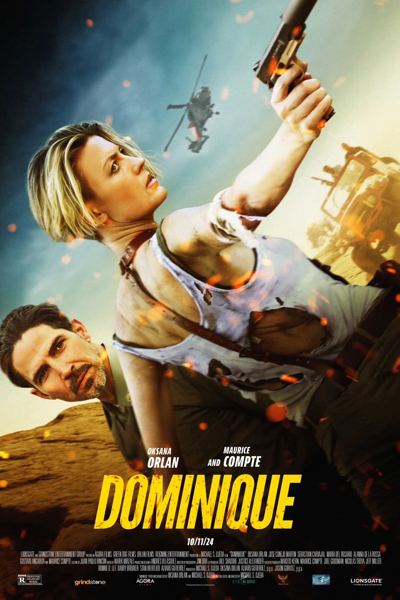Dominique (2024) 1080P Bluray X265 Hevc Esub [Dual Audio][Hindi 5 1 English 5 1] -Mkvc