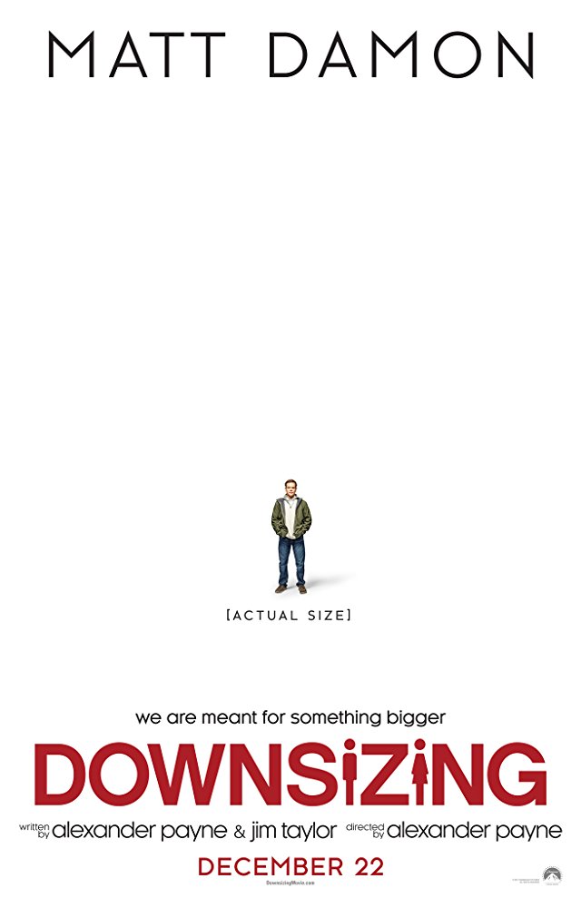 Downsizing (2017) 720P Bluray X264 Esub [Dual Audio][Hindi 5 1 English 5 1] -Mkvc
