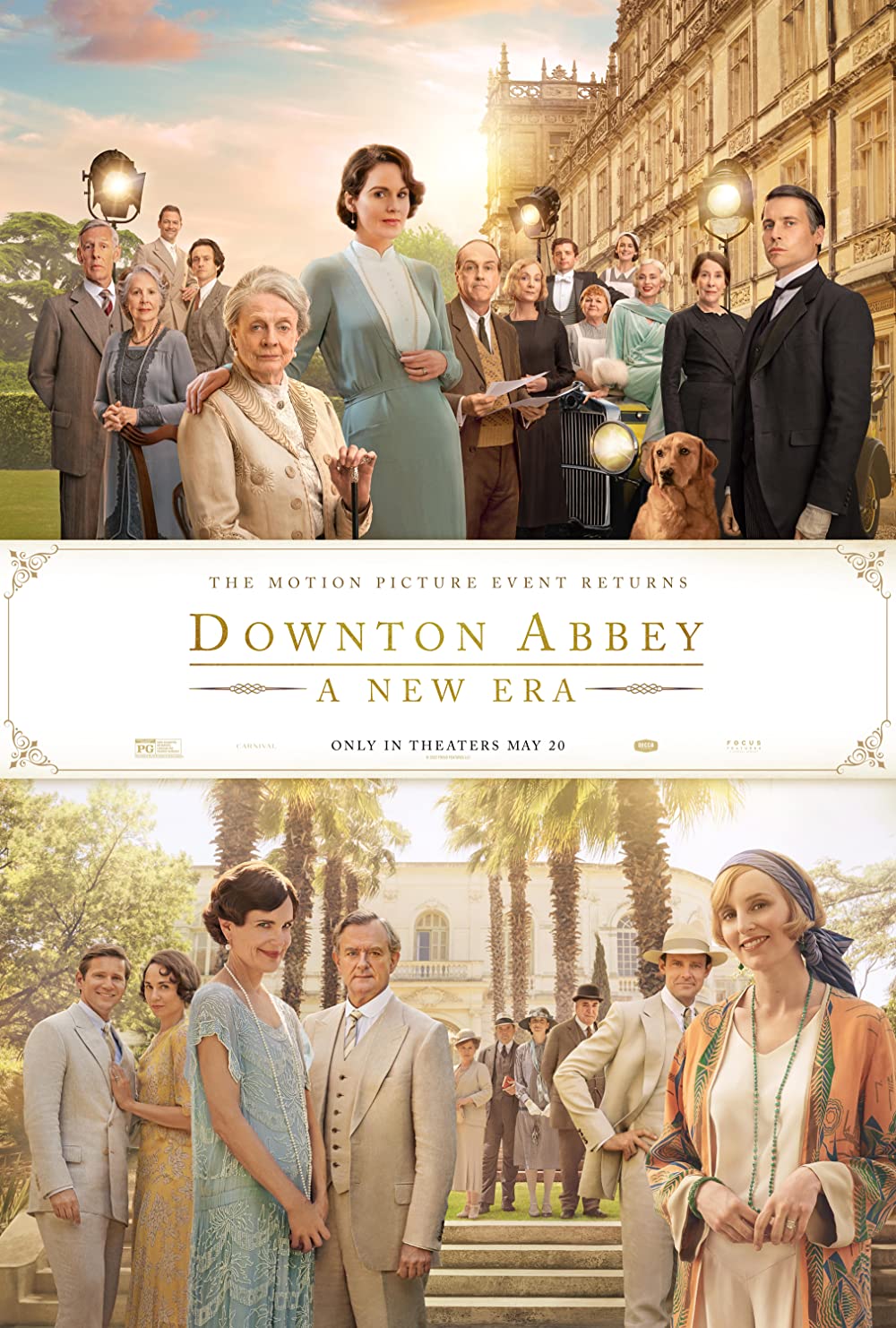 Downton Abbey A New Era (2022) 720P Bluray X264 Esub [Dual Audio][Hindi 5 1 English 5 1] -Mkvc
