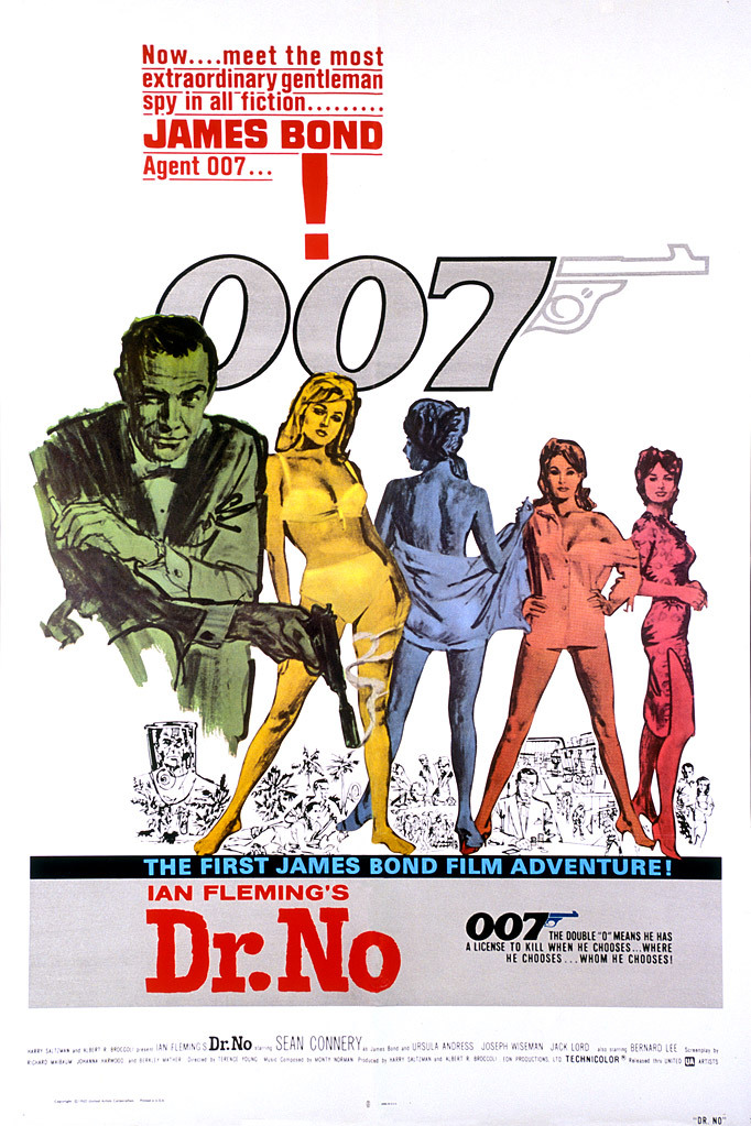 Dr No (1962) 1080P Bluray X265 Hevc Esub [Dual Audio][Hindi 2 0 English 5 1] -Mkvc